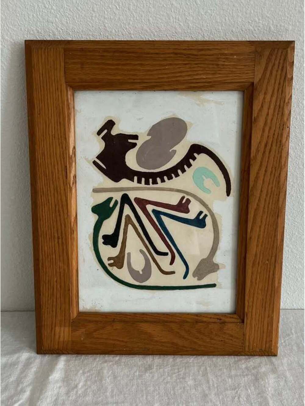 Painting framed